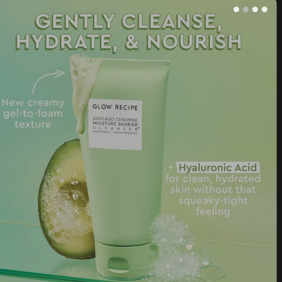 Glow Recipe Avocado Ceramide Cleanser 5.07 oz/150 ml - Picture 3 of 7
